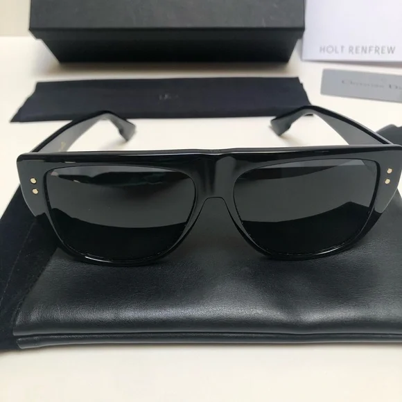 Christian Dior J’Adior Visor Black Authentic Sunglasses EUC - Picture 4 of 17